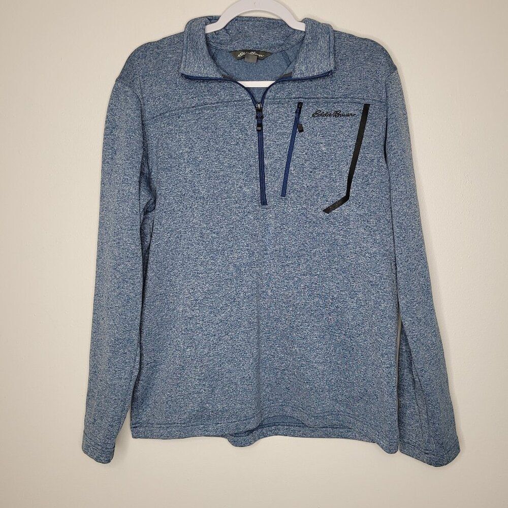 Eddie Bauer first assent 1/4 zip outdoor pull over sweater size medium